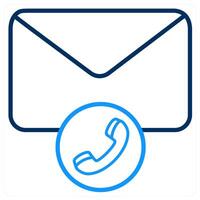 Email Support And Service Icon Concept vector