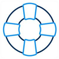 Help Desk And Information Icon Concept vector
