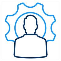 Support And Help Icon Concept vector
