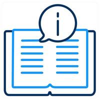 Instruction Manual And Service Icon Concept vector