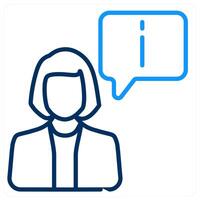 Customer Support And Service Icon Concept vector