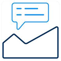 Detailed Analytics and diagram icon concept vector