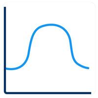 Finance Report and bar chart icon concept vector