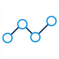 Statistics and diagram icon concept vector