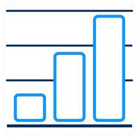 Organization Report and diagram icon concept vector