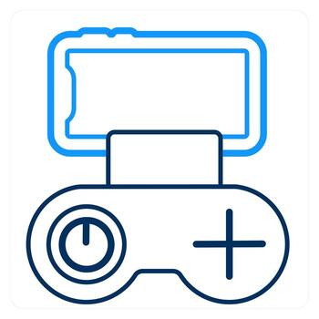 zumbido controlador y zumbido icono concepto vector