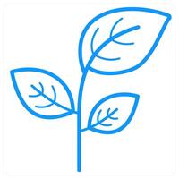 Leaf and ecology icon concept vector