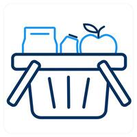 Cart and trolley icon concept vector