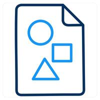 Project Document and document icon concept vector