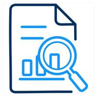 Data Search and data icon concept vector