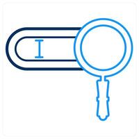 Search Bar and search icon concept vector