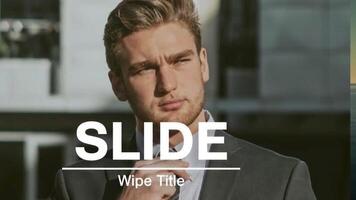 Slide Wipe Replacement Title motion_graphic