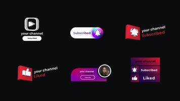 Unique Subscribe Elements motion_graphic