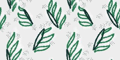 Abstract sketch organic shapes seamless pattern on a light background. hand drawn unique forms print. Contemporary minimalist ornament. vector