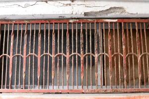 Old and rusty metal products. photo