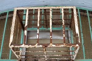 Old and rusty metal products. photo