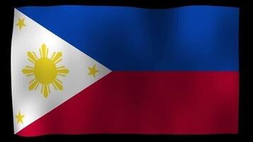 The Philippines Flag 4K Motion Loop After Effects Template motion_graphic
