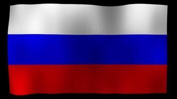 Russia Flag 4K Motion Loop After Effects Template motion_graphic