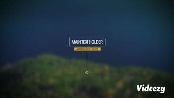 Flat Rectangular Call-Out After Effects Template motion_graphic