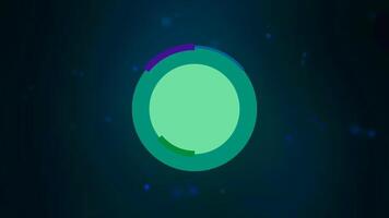 An Abstract Geometric Pattern Featuring Unique and EyeCatching Circular Design Elements video