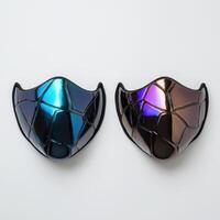 Futuristic abstract masks photo