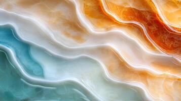 Flowing abstract colors and textures photo
