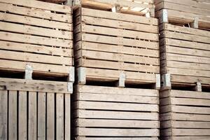 Crates stack background photo