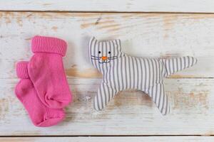 Collection of items for babies photo