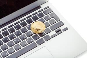 Photo Golden Bitcoin