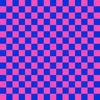 Checkered colorful Y2K seamless pattern. abstract brutalism retro background vector