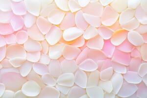 Delicate pearlescent shell texture featuring soft pink and white hues for an elegant background photo