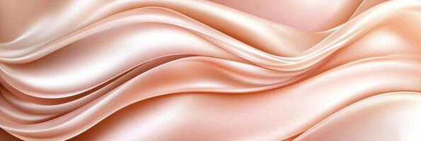 Elegant minimalist background inspired by pearls in soft ivory and cream tones with a subtle shimmer effect photo
