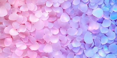 Soft pastel hues blend beautifully in an abstract pattern of crushed pearlescent shells photo