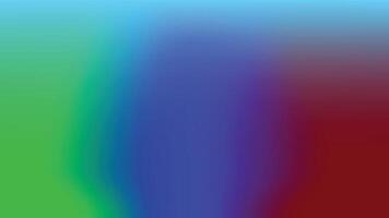 a close up of an Abstract background with Blue, green and red color effect in the background. vector