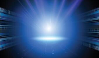Abstract technology background Hi-tech communication concept vector