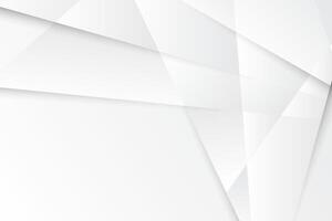 Elegant overlapping white background design vector