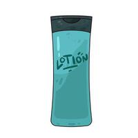Illustration of body lotion vector