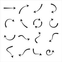Arrows Set Design Elements vector