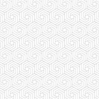 Black and white hexagon and lines geometric pattern background vector