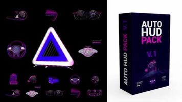Transport HUD Elements Pack V1 motion_graphic