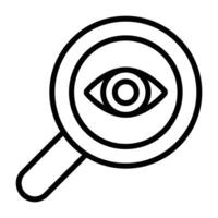 Simple Spyware icon. The icon can be used for websites, print templates, presentation templates, illustrations, etc vector