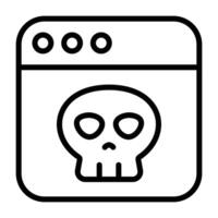 Simple Scam colorful icon. The icon can be used for websites, print templates, presentation templates, illustrations, etc vector