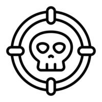 Simple Danger icon. The icon can be used for websites, print templates, presentation templates, illustrations, etc vector