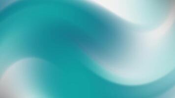 Abstract background with teal and white gradient. video