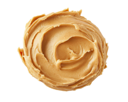 A swirl of creamy peanut butter crafted with care for delicious snacks and spreads png