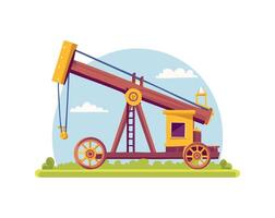 a Catapult simple illustration vector