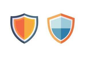 AI Shield icon vector