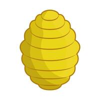illustration of beehive vector