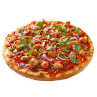 Delicious Chicken Tikka Pizza png