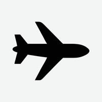 Best Tools to Create Airplane Icons with White Backgrounds vector